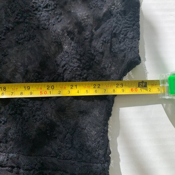 Share Torrid Black Sheer Lace Kimono Coverup Duster Cardigan Boho Festival Size - Picture 9 of 11